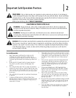 Preview for 3 page of MTD Series 610 Operator'S Manual