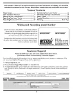 Предварительный просмотр 2 страницы MTD Shift-On-The-Go 760 Operator'S Manual