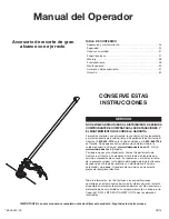 Preview for 23 page of MTD Straight-Shaft Extended-Reach Trimmer Attachment Operator'S Manual