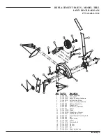 Preview for 1 page of MTD TBLE Replacement Parts