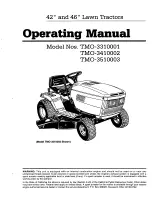 MTD TMO-3310001 Operating Manual предпросмотр