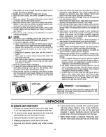 Предварительный просмотр 3 страницы MTD TMO-3310001 Operating Manual