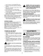 Предварительный просмотр 9 страницы MTD TMO-3310001 Operating Manual