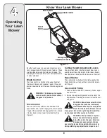 Предварительный просмотр 8 страницы MTD V55D Operator'S Manual