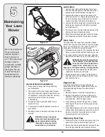 Предварительный просмотр 10 страницы MTD V55D Operator'S Manual