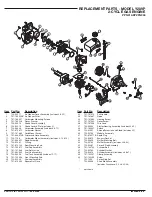 Предварительный просмотр 1 страницы MTD Y28VP Replacement Parts