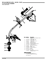 Предварительный просмотр 2 страницы MTD Y28VP Replacement Parts