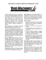 Предварительный просмотр 32 страницы MTD Yard Machines 370 Series Operator'S Manual