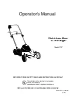 MTD Yard Machines 707 Operator'S Manual предпросмотр