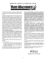 Предварительный просмотр 32 страницы MTD Yard Machines MTD25P Operator'S Manual