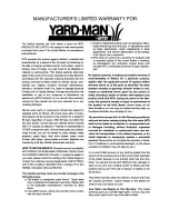 Предварительный просмотр 24 страницы MTD Yard-Man 12A-449T401 Operator'S Manual