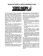 Preview for 24 page of MTD Yard-Man 12A-559K402 Operator'S Manual