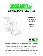 MTD Yard-Man 203b Operator'S Manual предпросмотр