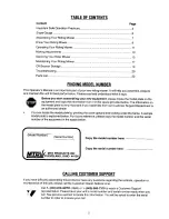 Предварительный просмотр 2 страницы MTD Yard-Man 247.270190 Operator'S Manual