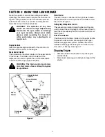 Предварительный просмотр 9 страницы MTD YARD-MAN 263 Operator'S Manual