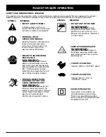 Предварительный просмотр 5 страницы MTD Yard-Man YM137 Operator'S Manual