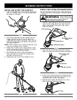 Предварительный просмотр 7 страницы MTD Yard-Man YM137 Operator'S Manual