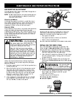 Preview for 17 page of MTD Yard-Man YM320BV Operator'S Manual