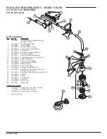 Предварительный просмотр 2 страницы MTD YM1000 Parts List