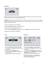 Preview for 25 page of MTF DM2 1400i Operating Manual