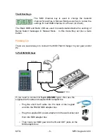 Предварительный просмотр 6 страницы MTG MIDI Patch Changer User Manual