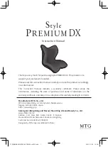 Preview for 9 page of MTG Style Premium DX Instruction Manual