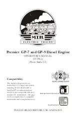 MTHTrains 20-2895-1 Operator'S Manual preview