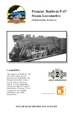 Preview for 1 page of MTHTrains 20-3136-1 Operator'S Manual