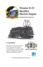 Preview for 1 page of MTHTrains 20-5523-1 Operator'S Manual