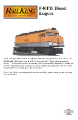 Предварительный просмотр 1 страницы MTHTrains 30-2265-0 Manual