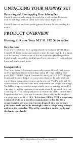 Preview for 4 page of MTHTrains 80-2346-1 Engineer'S Manual