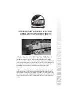 MTHTrains DDA4OX DIESEL ENGINE Operating Instructions Manual предпросмотр