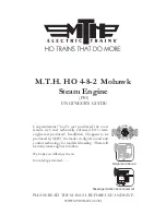 Preview for 1 page of MTHTrains HO 4-8-2 Mohawk Engineer'S Manual