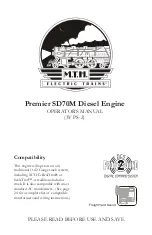 MTHTrains PREMIER AC6000 DIESEL ENGINE Operator'S Manual preview