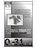 MTHTrains RealTrax O-3 User Manual предпросмотр