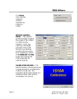 Предварительный просмотр 25 страницы MTI 1510A Software Operation Manual
