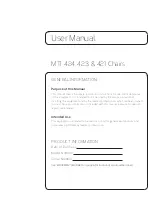 Предварительный просмотр 5 страницы MTI 421 User Manual