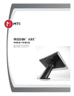 MTI Freedom Axis Product Manual предпросмотр