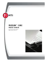 MTI FREEDOM CORE Product Manual preview