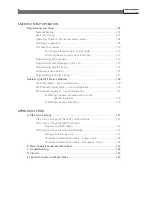 Preview for 5 page of MTI Matrix System 1210 Manual