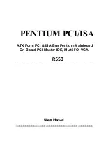 MTI R558 User Manual предпросмотр