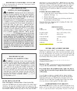 Предварительный просмотр 4 страницы MTI Safe-T-Alert SA-340 User Manual