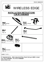 Preview for 1 page of MTI Wireless Edge MT-466009/N Installation Instructions