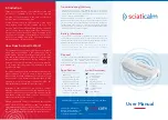 Предварительный просмотр 1 страницы MTL sciaticalm User Manual