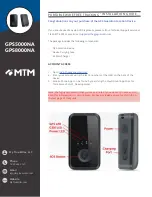 MTM GPS5000NA Installation Manual preview