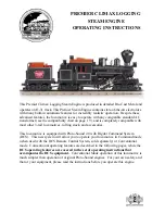 Предварительный просмотр 1 страницы MTN PREMIER CLIMAX LOGGING STEAM ENGINE Operating Instructions Manual