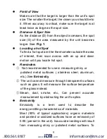 Preview for 9 page of MTP MTP-1325 Operating Manual