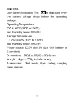 Preview for 5 page of MTP MTP-4010 Instruction Manual