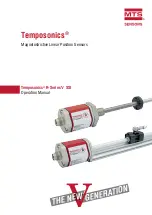 MTS Sensors Temposonics V RH5 Series Operation Manual preview