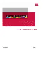 Предварительный просмотр 1 страницы MTS Systems DCPD Manual